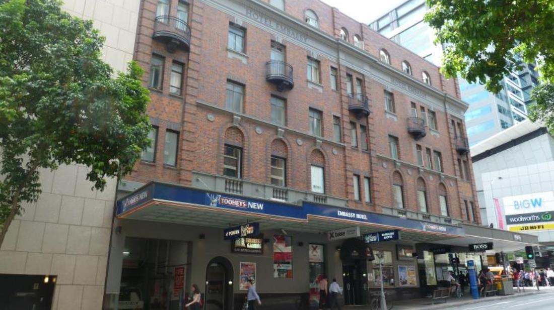 Base Brisbane Embassy Hostel Eksteriør bilde